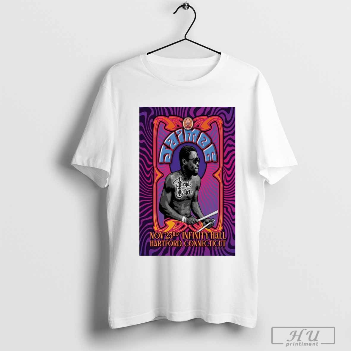 Poster JAIMOE Infinity Hall Nov 23-2024 Hartford Connecticut Tour T-shirt