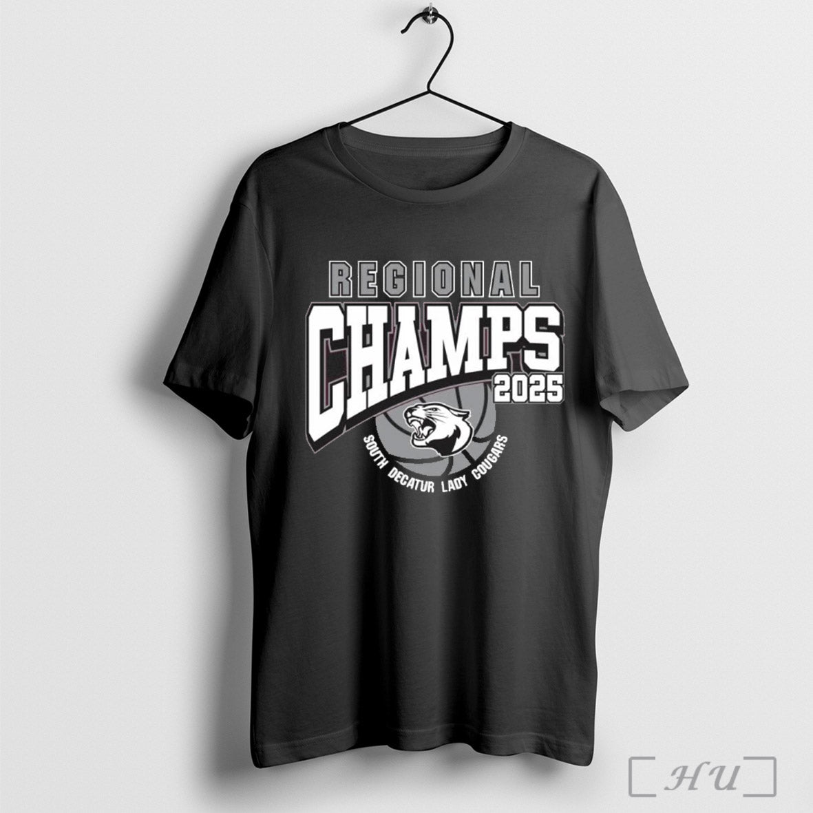 South Decatur Lady Cougars 2025 Regional Champs T Shirt Sweatshirt