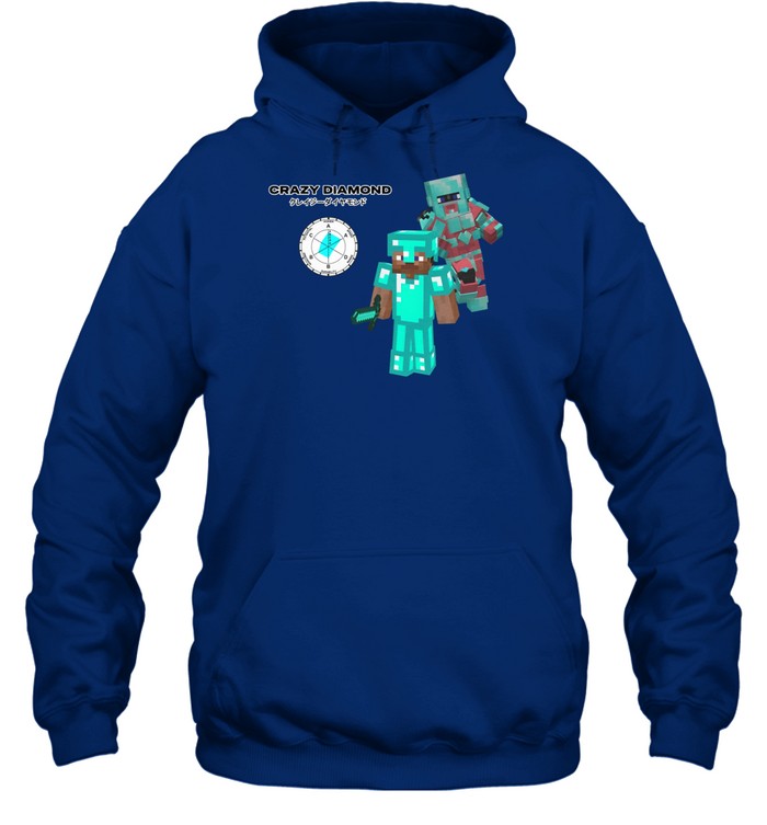 Goofy Ahh Tees Crazy Diamond Steve Hoodie