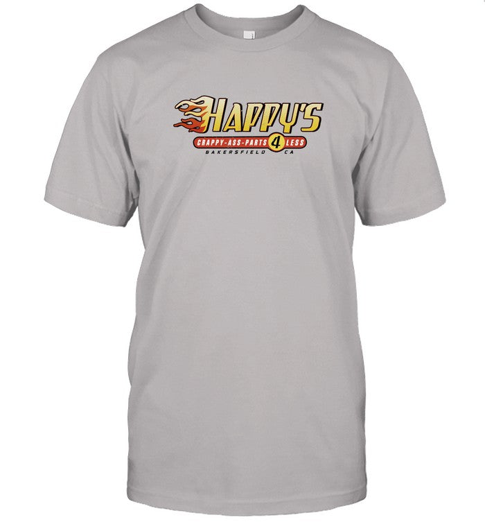 Nascar Kevin Harvick Happy's Crappy-Ass Parts 4 Less Bakersfield CR Tee
