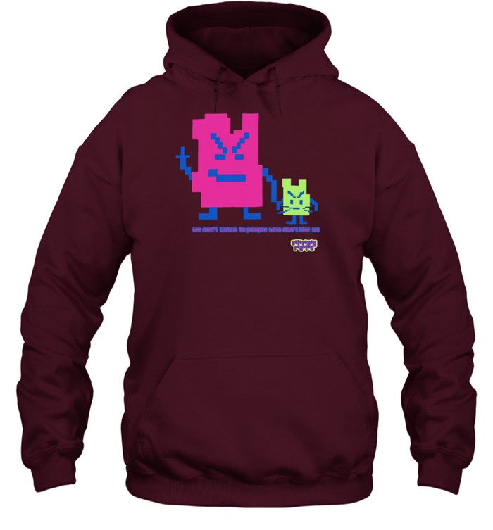 Stray Rats We Don't Listen To People Who Don't Like Us Hoodie