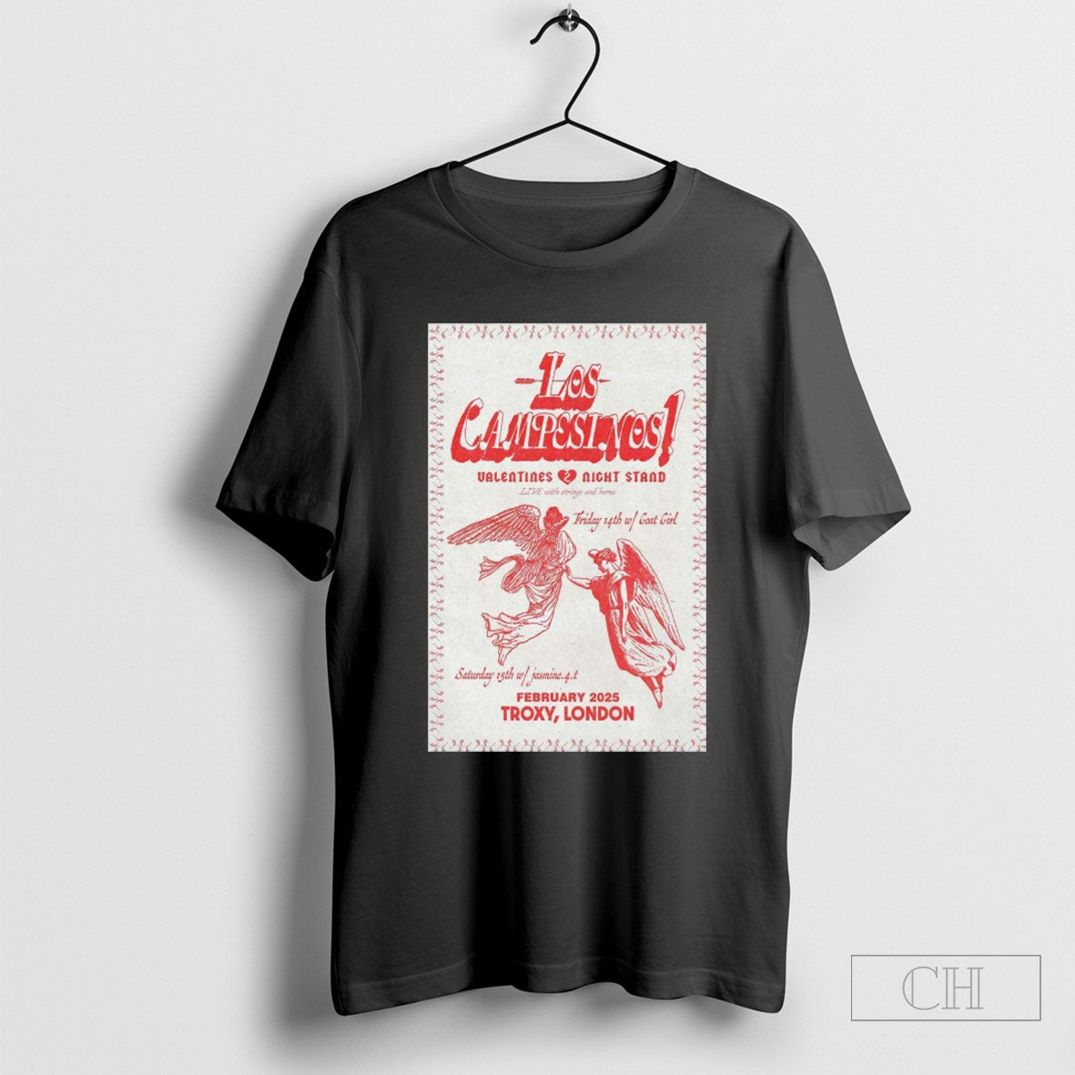 Poster Los Campesinos February 14 15 2025 London Uk T Shirts