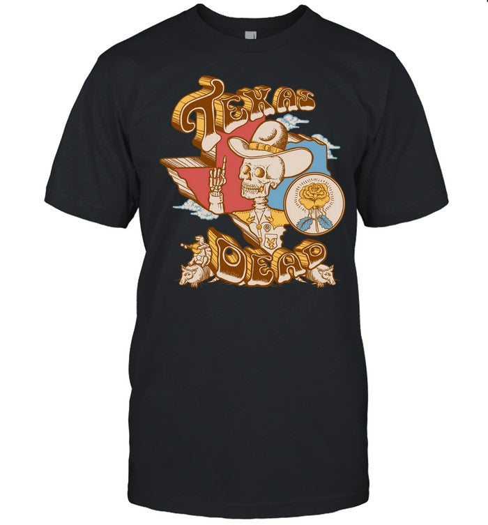 Grateful Dead Texas 72 Armadillo Thanksgiving Dead Event Shirt