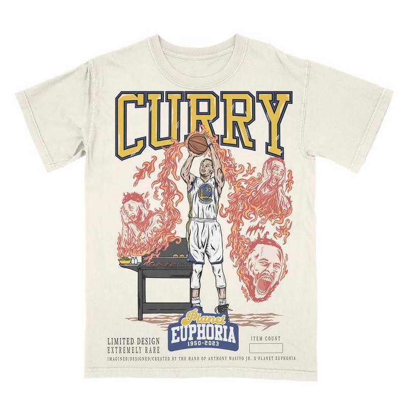 PE Stephen Curry Planet Euphoria Shirt, Vintage 90s Unisex Basketball Tees, Basketball T-Shirts, Sports Shirt, Game Day Tee, Basketball Fan Gifts Crew