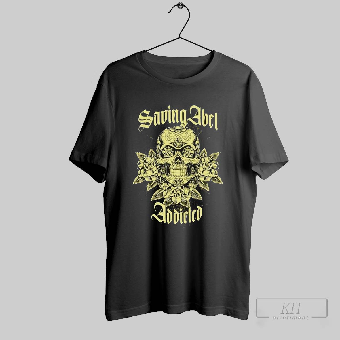 Saving Abel Addicted Skull T Shirts Sweatshirt Tee Shirt