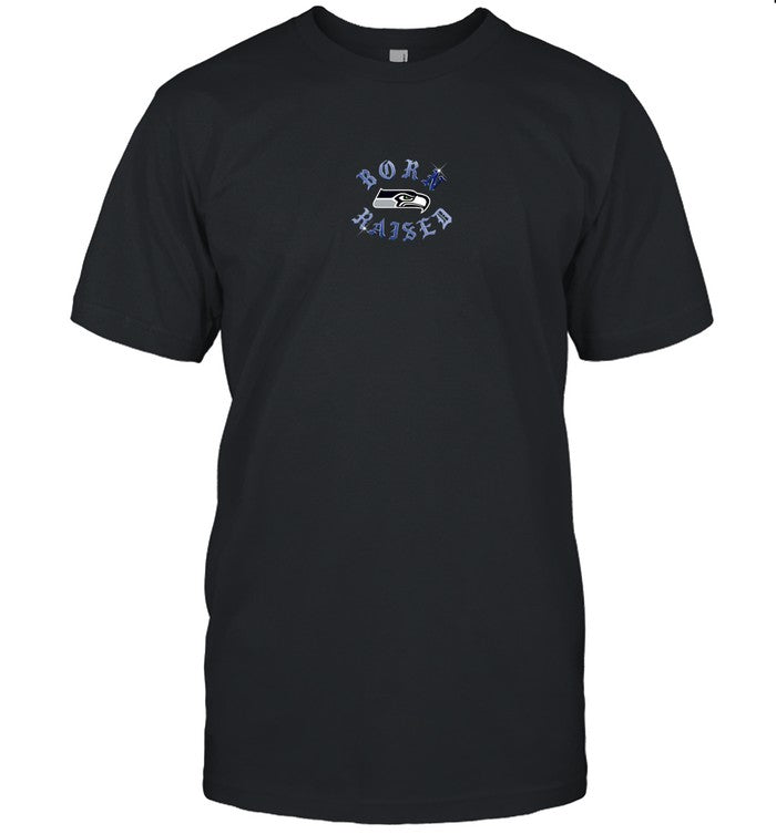 Raised Black Chrome Rocker T-Shirt