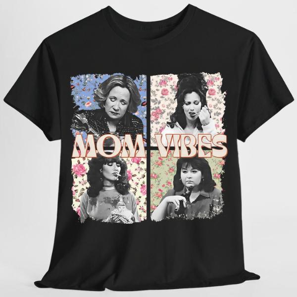90Ã¢â‚¬â„¢s Mom Vibes Shirt, Funny Mom TShirt, Trendy Funny Mom T-Shirt, Retro Mother Shirts, Mother's Day Gift, Cool Mom Gifts
