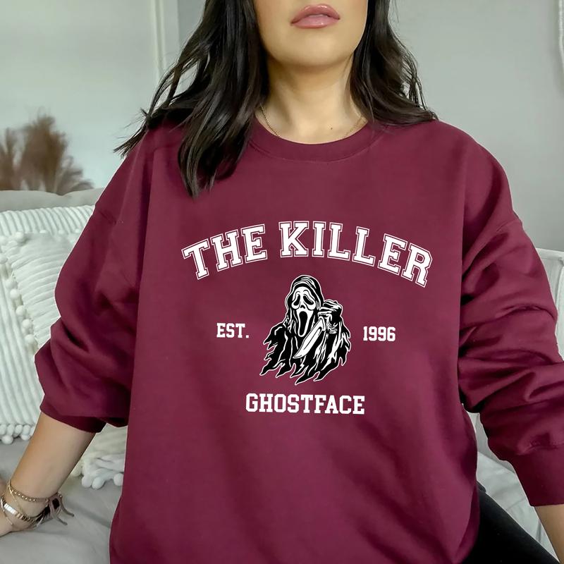The Killer Ghostface Est 1996 Sweatshirt Hoodie, Halloween Horror Shirt, Gift For Halloween