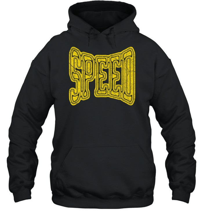 Ishowspeed Speed Gold Logo Hoodie