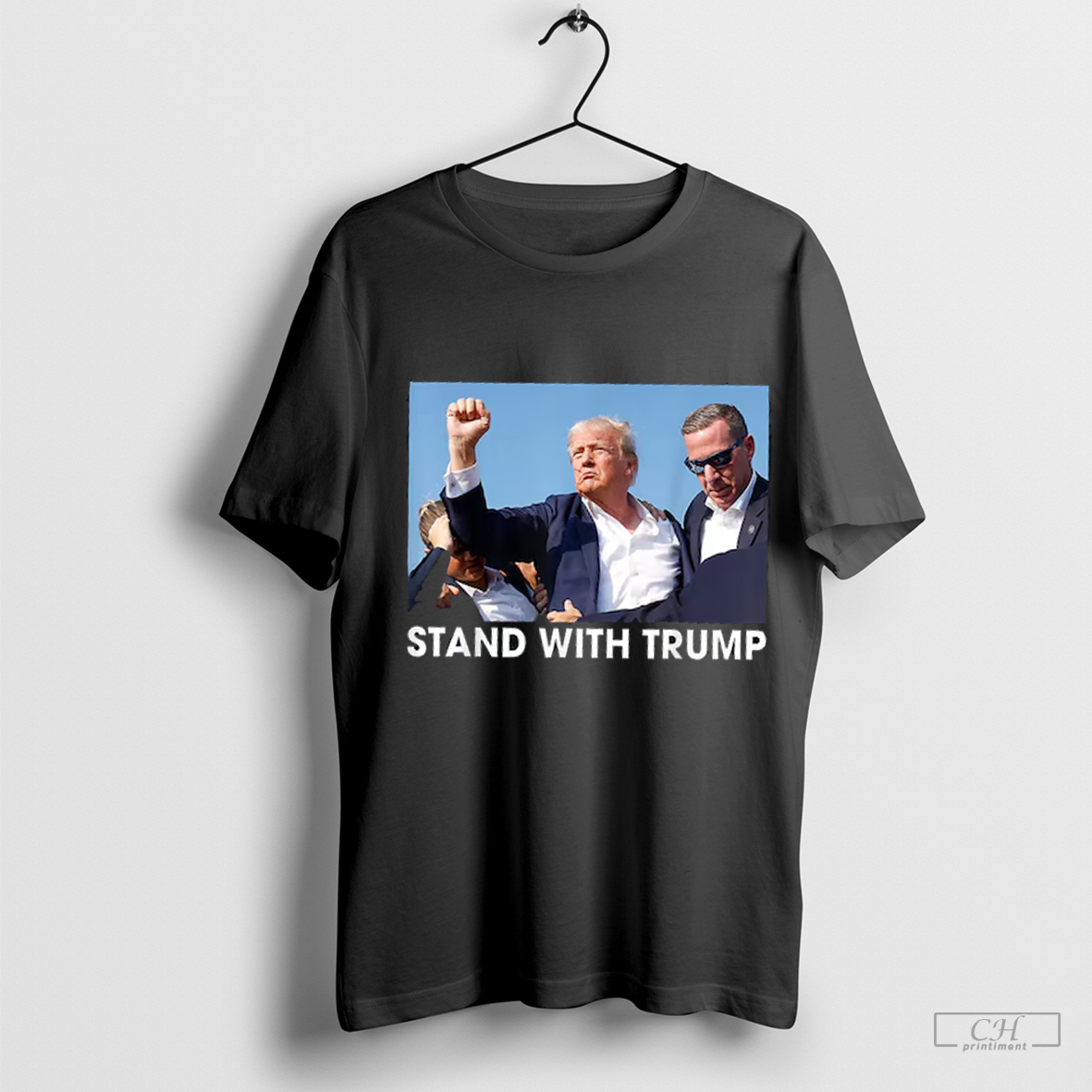 Stand With Trump Shirt, They Missed, Trump Rally Shirt, Secret Service, Trump 2024 Sweatshirt