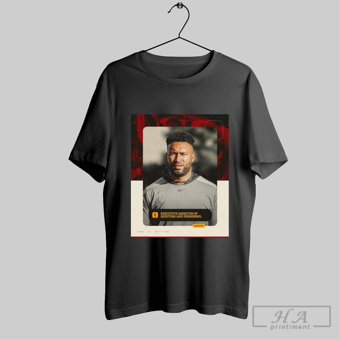 Poster Usc Trojans Football Executive Director Of Scouting And Personnel Dre Brown T Shirt