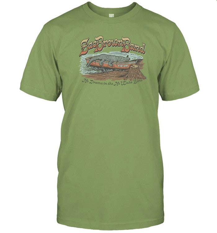 T Shirts Zac Brown Band Tie Up Limited