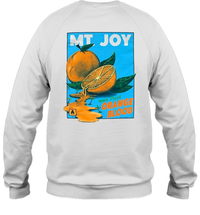 Limited Mt Joy Orange Blood Shirt