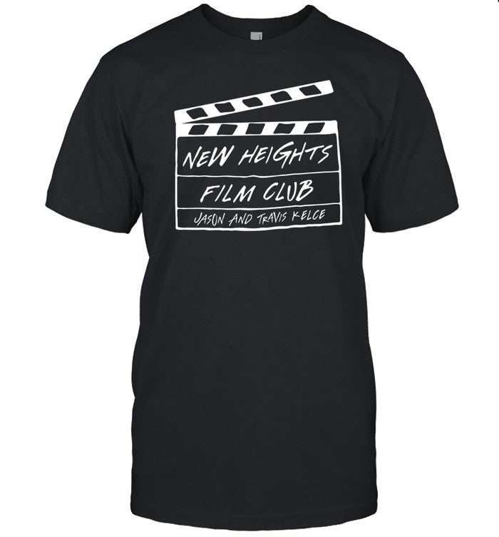 Jason Kelce Wearing New Heights Film Club Jason And Travis Kelce Shirt