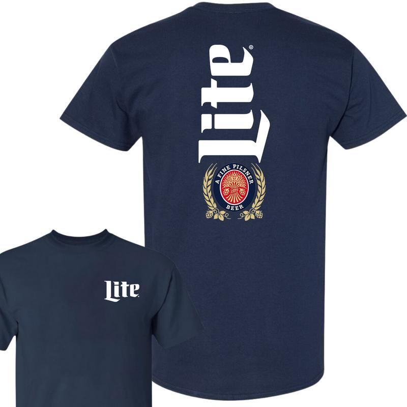 Miller Lite Beer T-Shirt, Full Color T-Shirt, For Men, For Women