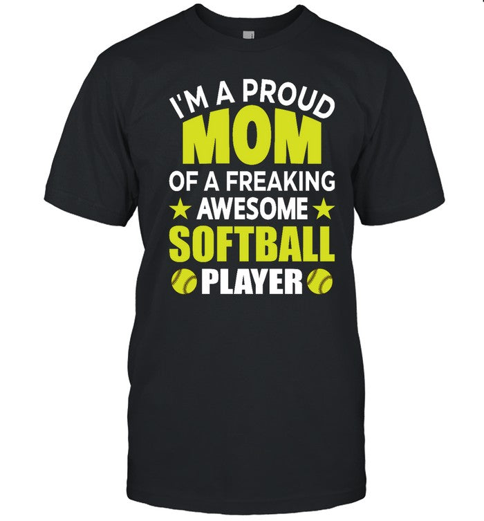 Baseball Softball Mom Tee