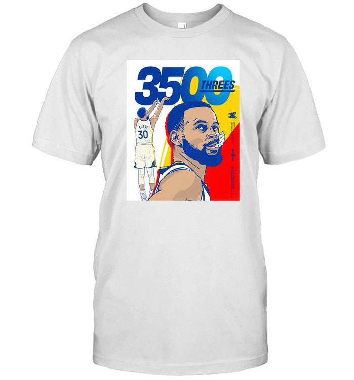Stephen Curry 3500 Threes T-Shirt