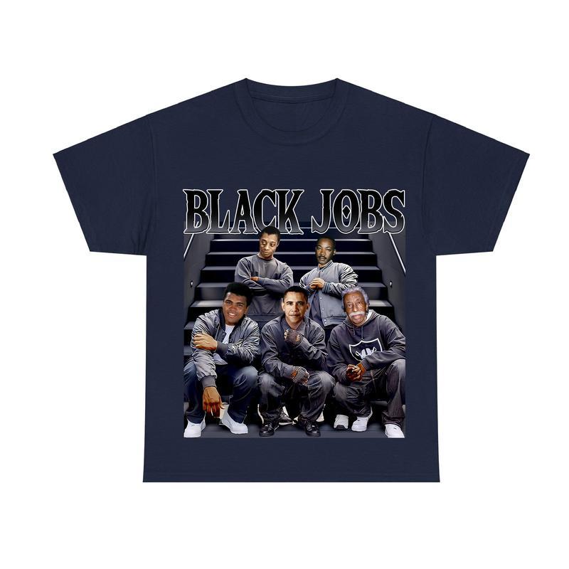 Black Jobs T-Shirt, Kamala Harris Shirt, Unisex Cotton Tee, Womenswear Menswear Shirt