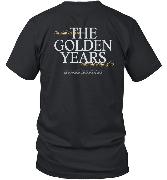 T-Shirt Joshua Bassett The Golden Years Lyric Limited