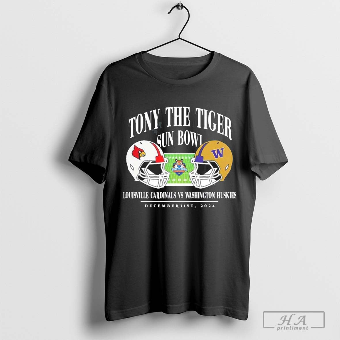 Sun Bowl Louisville Cardinals Vs Washington Huskies Matchup On December 31st 2024 Ncaa Shirt