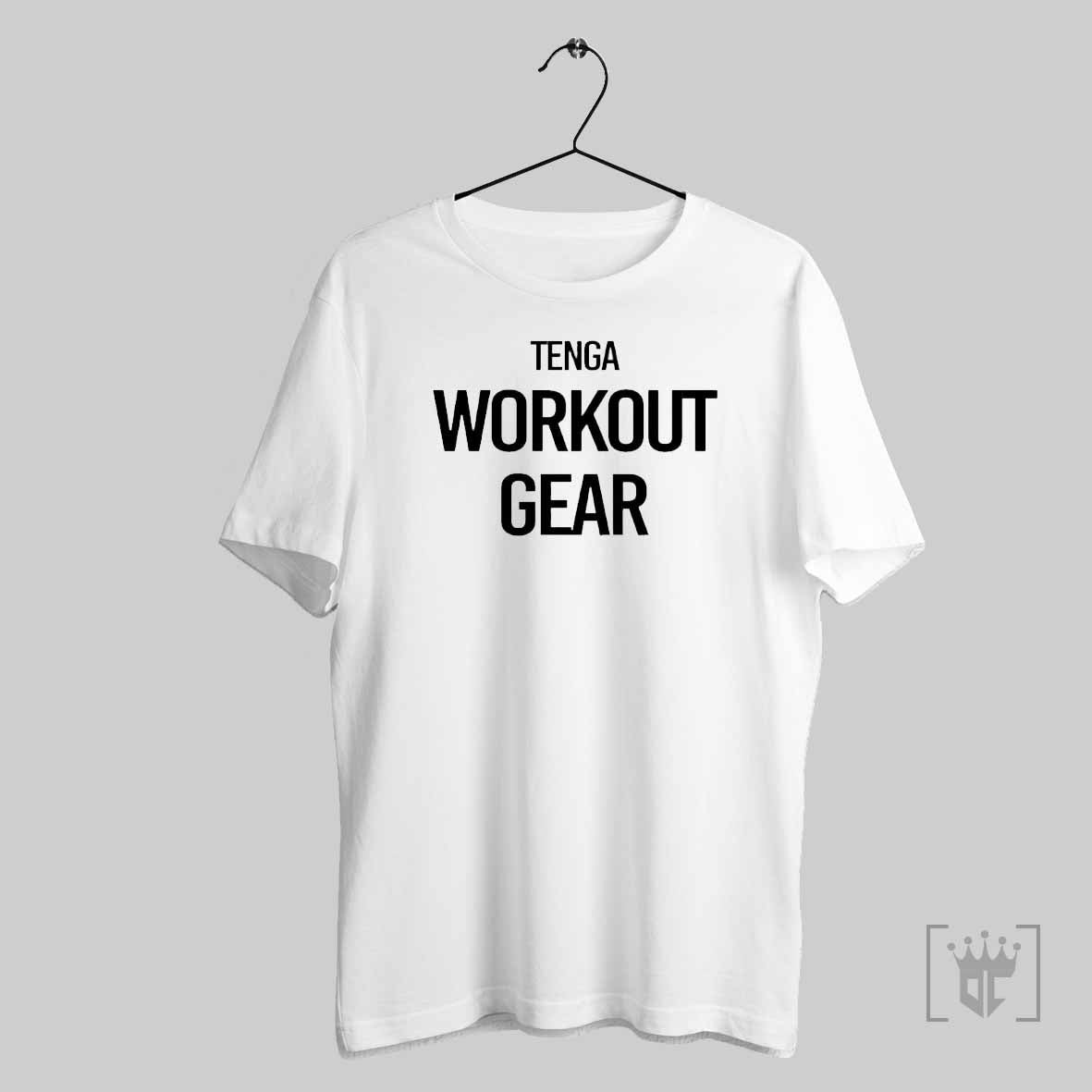 Tenga Workout Gear Text T Shirt