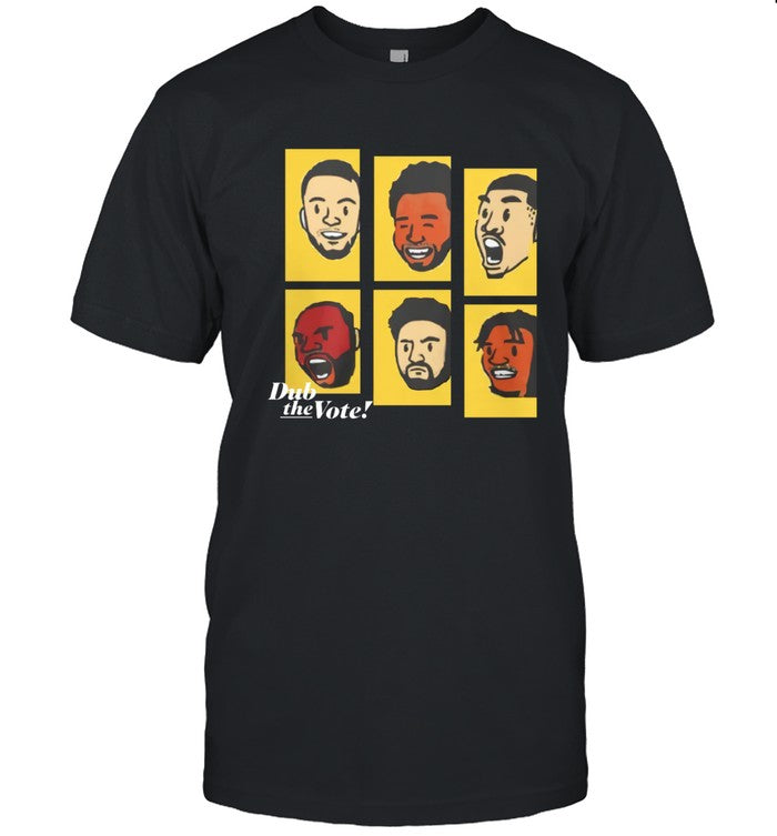 Golden State Warriors Dub The Vote 2023 All-Star T-Shirt