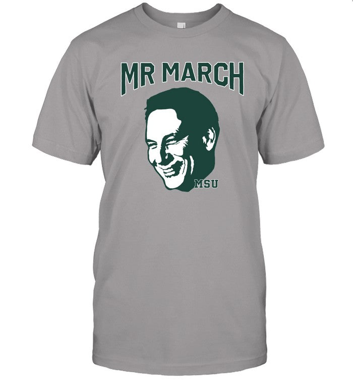 Limited Michigan State Spartans Basketball Coach Tom Izzo Mr March Shirt