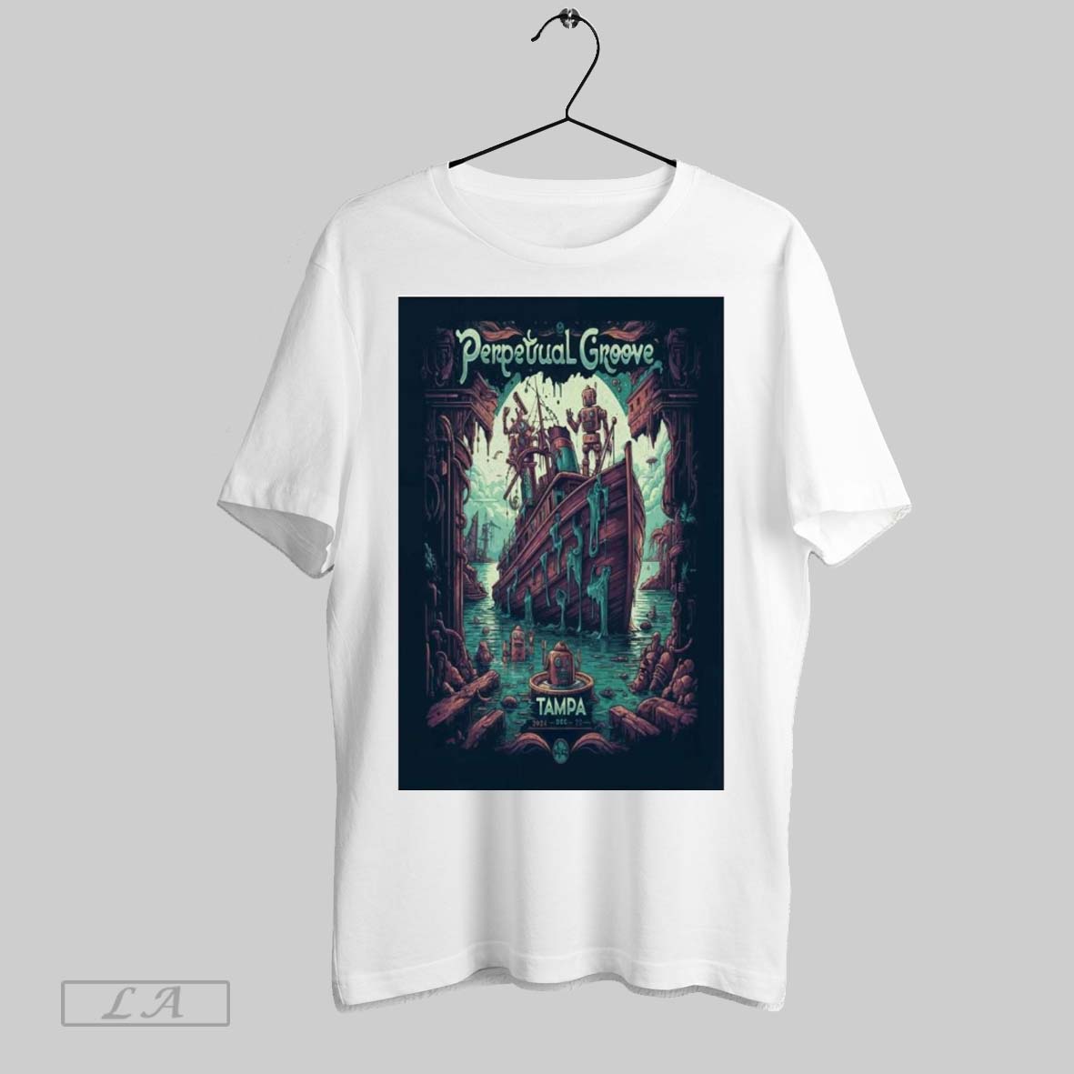 Poster Perpetual Groove Dec 20 2024 New World Brewery In Tampa T Shirt