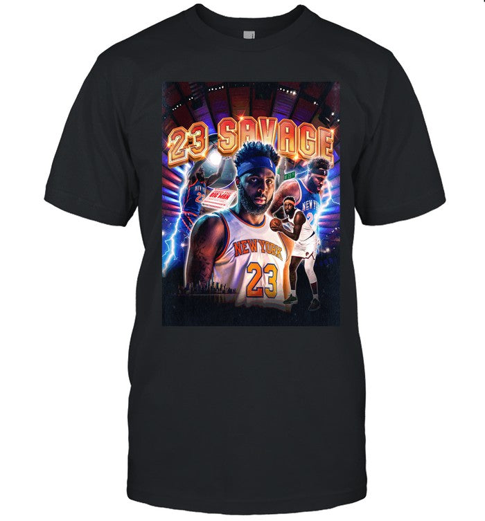 23 Savage Mitchell Robinson T Shirt