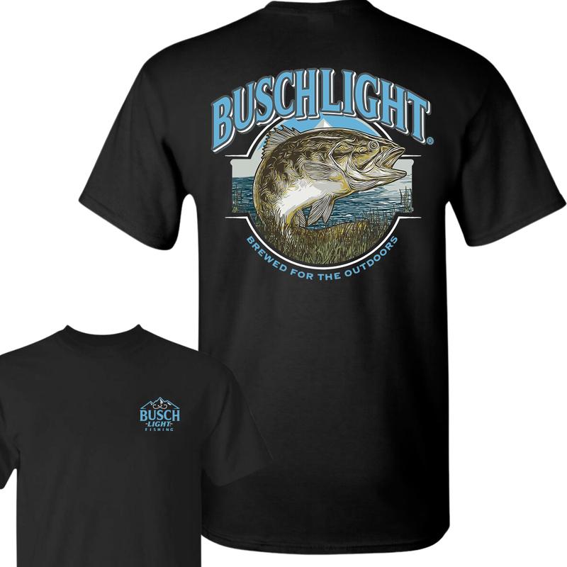 Busch Light Out Fishing T-Shirt, Unisex T-Shirt, Full Color T-Shirt, For Men, For Women