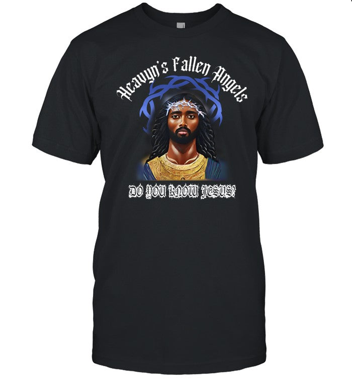 Heavynsfallenangels Estr '24 Jesus Is Who Freed Us Blk Shirt
