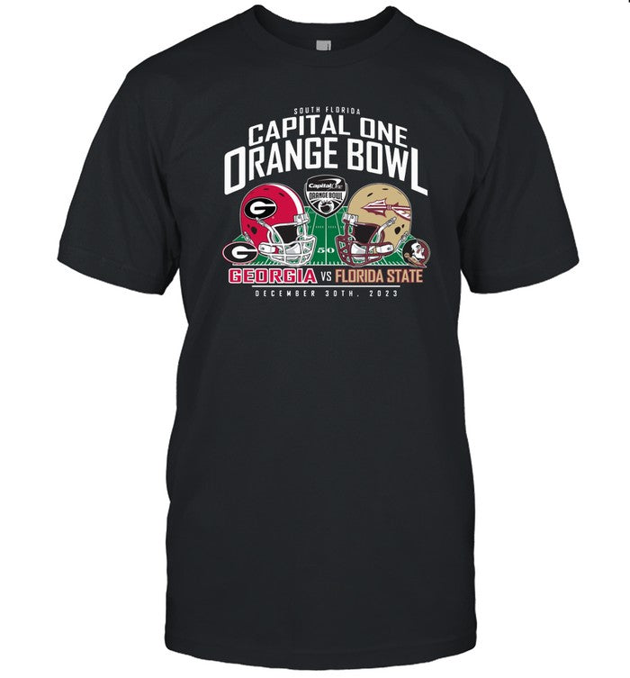 South Florida Capital One Orange Bowl Georgia vs Florida State December 30th, 2023 T-Shirt