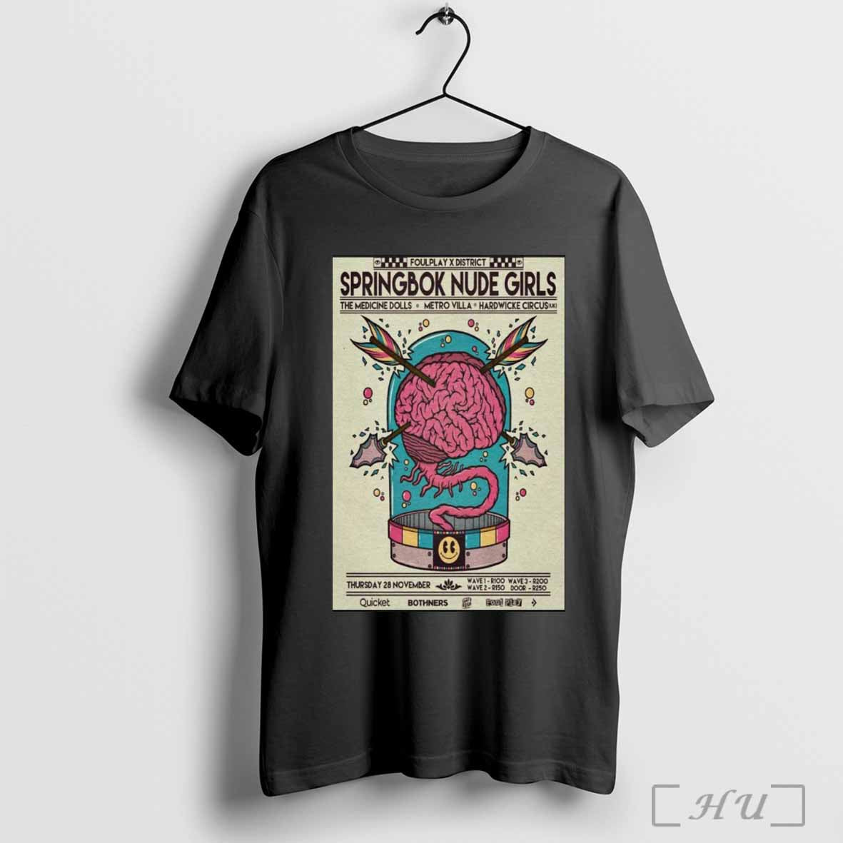 Springbok Nude Girls District Six Cape Town 11-28-2024 Poster Shirt