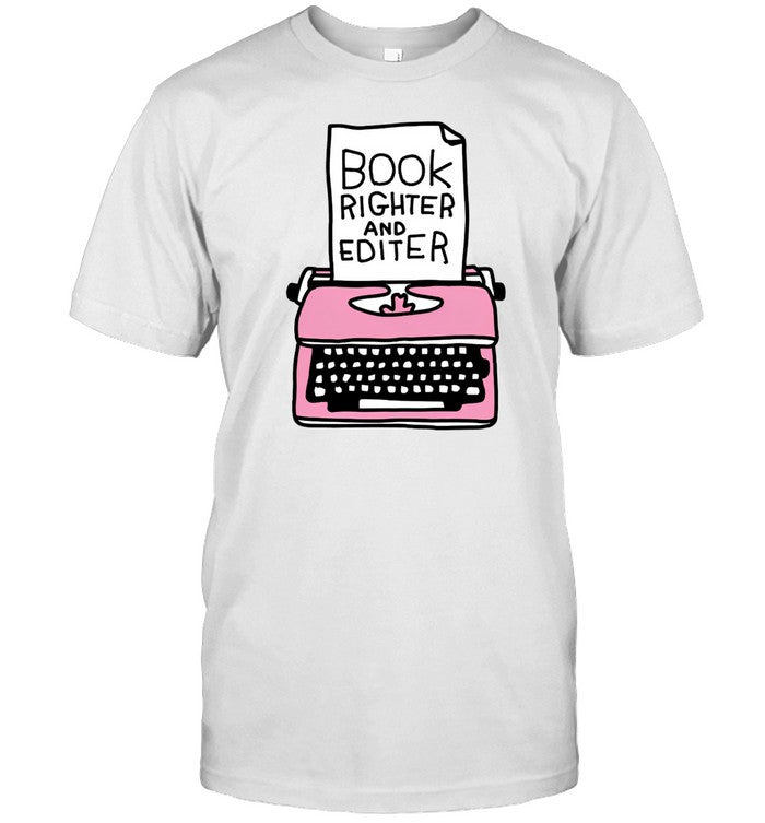 Shirt Book Writer And Editor