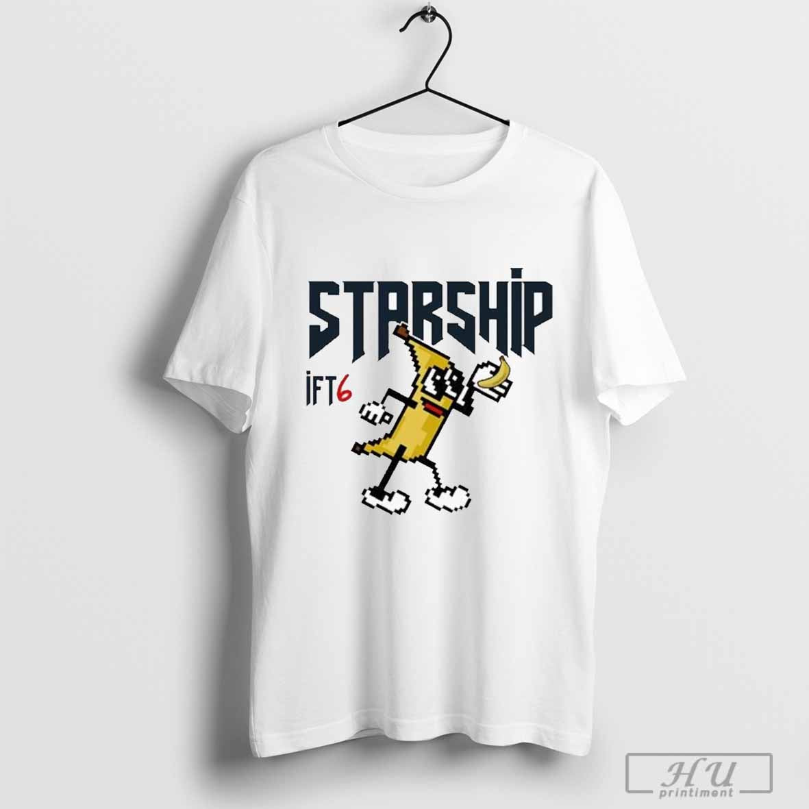 Starship Flight 6 Banana T-shirt