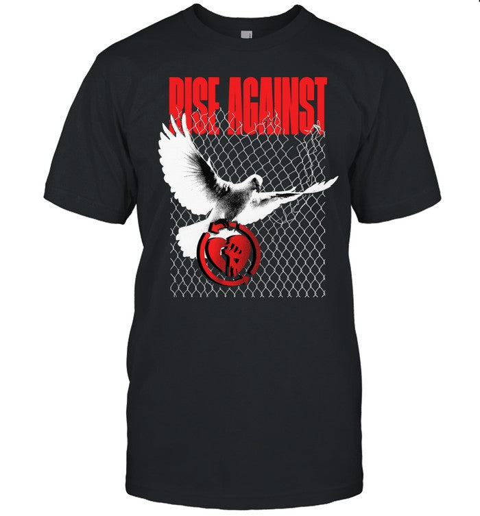 Rise Against Caged Dove Limited Tee