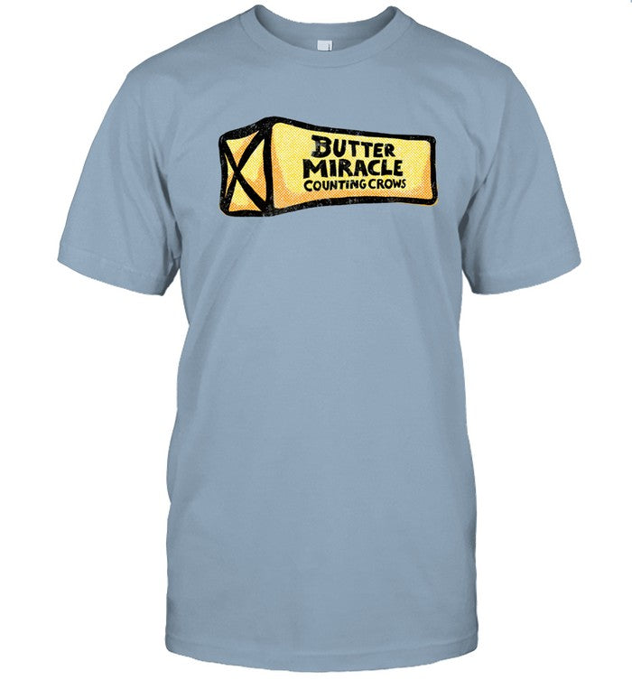 Counting Crows Butter Miracle Light Blue T-Shirt