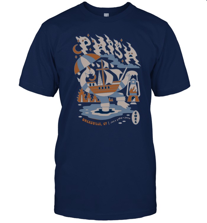 2024 Phish Summer Tour Mohegan Sun Arena, Uncasville, CT T-Shirt