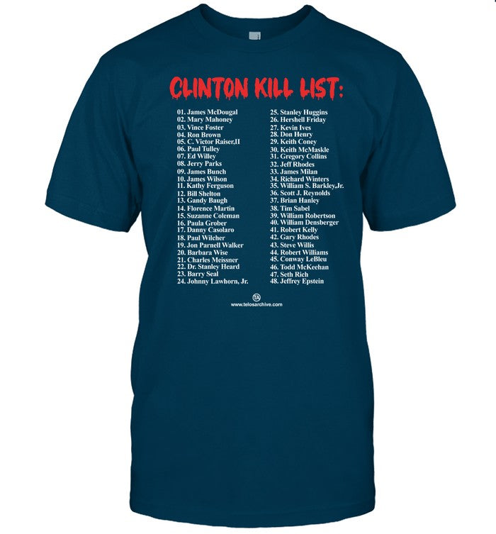 New Clinton Kill List Shirt