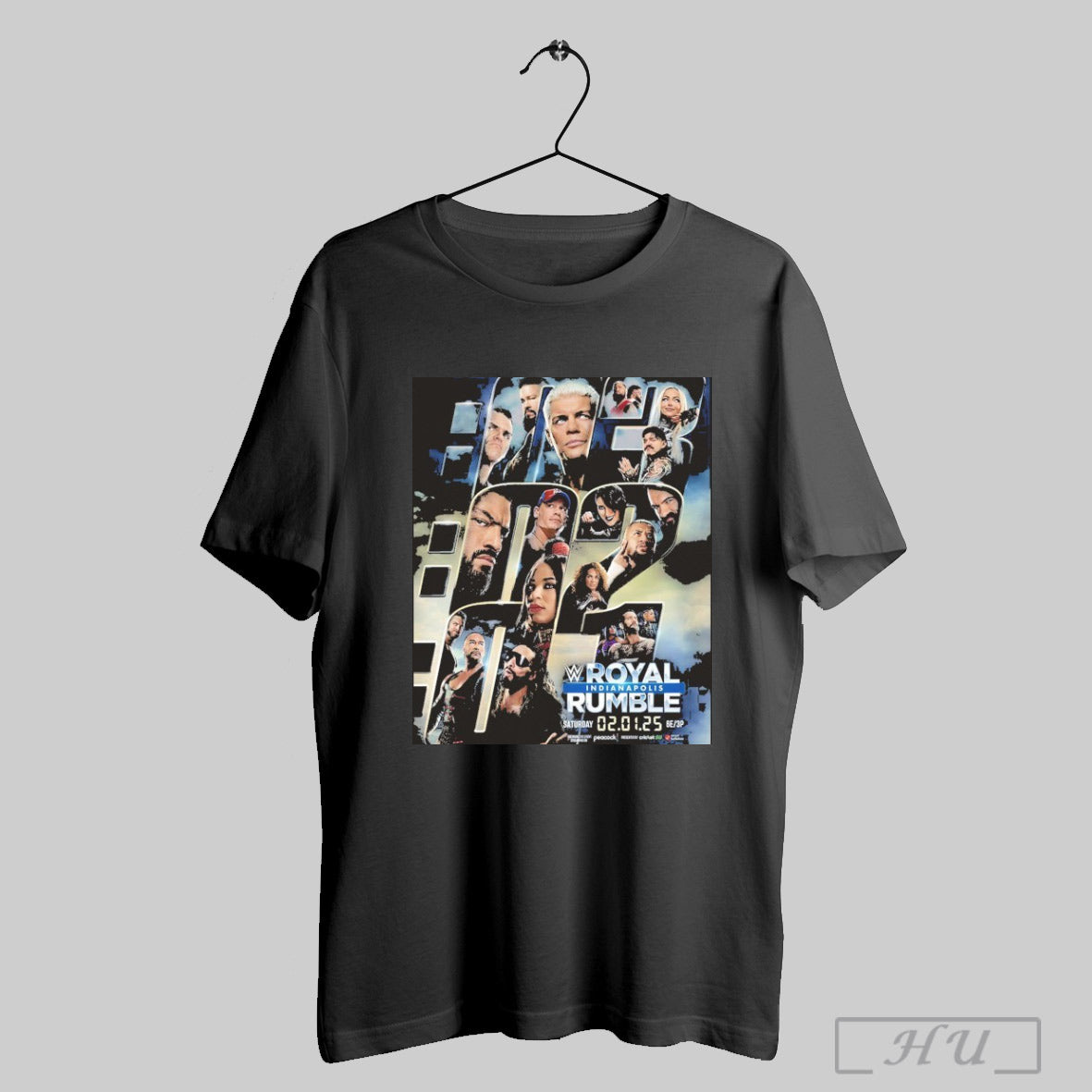Royal Rumble 2025 Indianapolis Event Limited Tee On February 1th 2025 T Shirt Sweatshirt