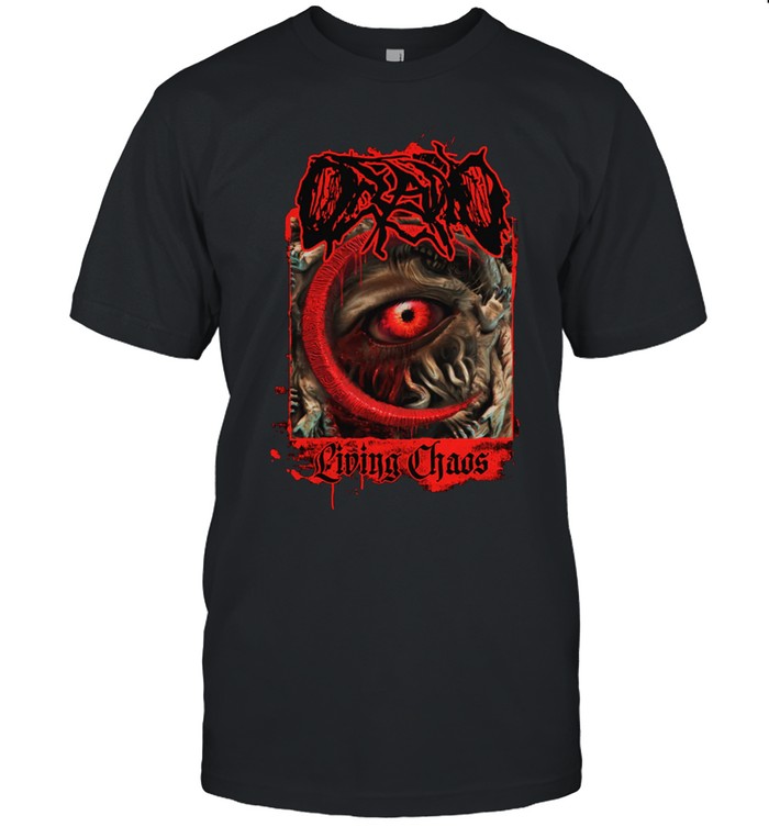 Sumerian Records Oceano Living Chaos Album Art Limited T Shirt