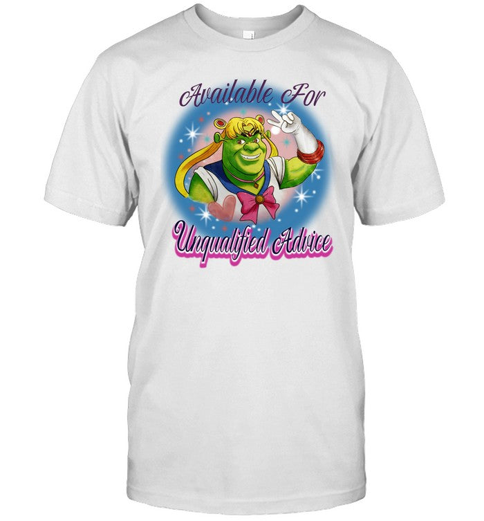 Jmcgg Available For Unqualified Advice Shirt