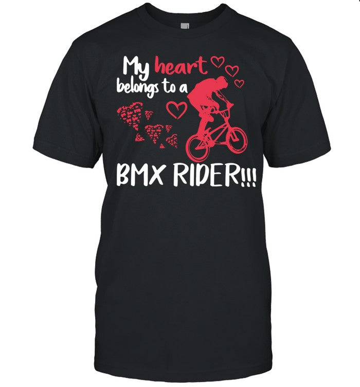 My Heart Belong To A Bmx Rider shirt