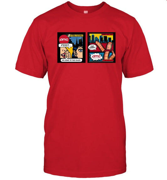 AMC Clip Comic Secret Unisex T-Shirt