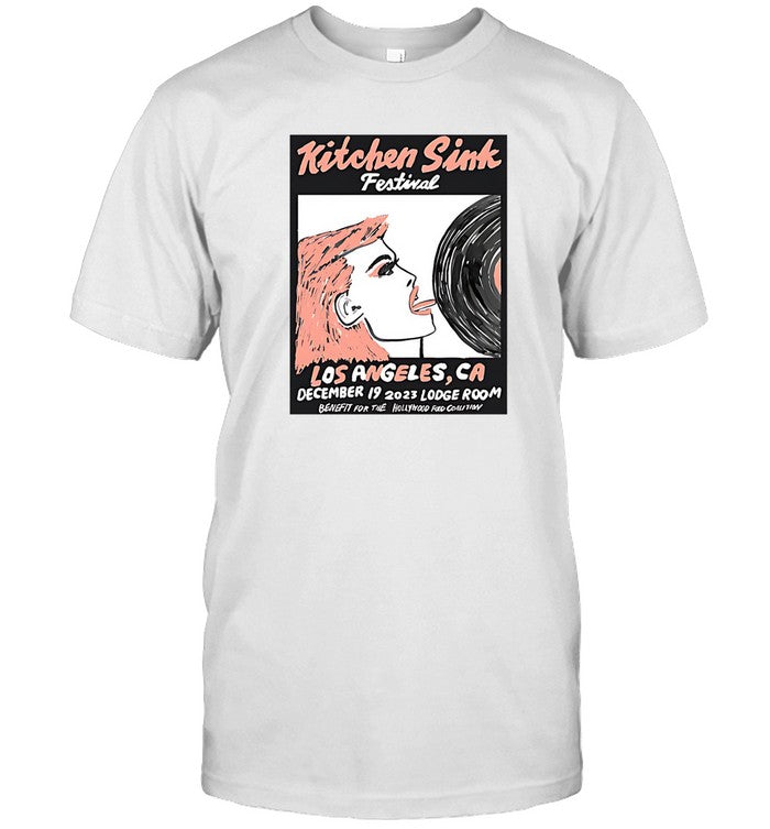 Kitchen Sink Festival Dec 19 2023 Los Angeles, CA Limited Shirt
