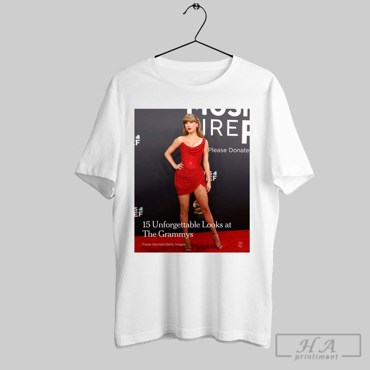 Taylor Swift On The Red Carpet At The Grammy Awards Grammys Shirt