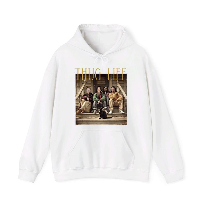 Thug Life Kamala Sweatshirt and Hoodie, Women Rights Sweatshirt, Feminist Hoodie, Unisex Shirt