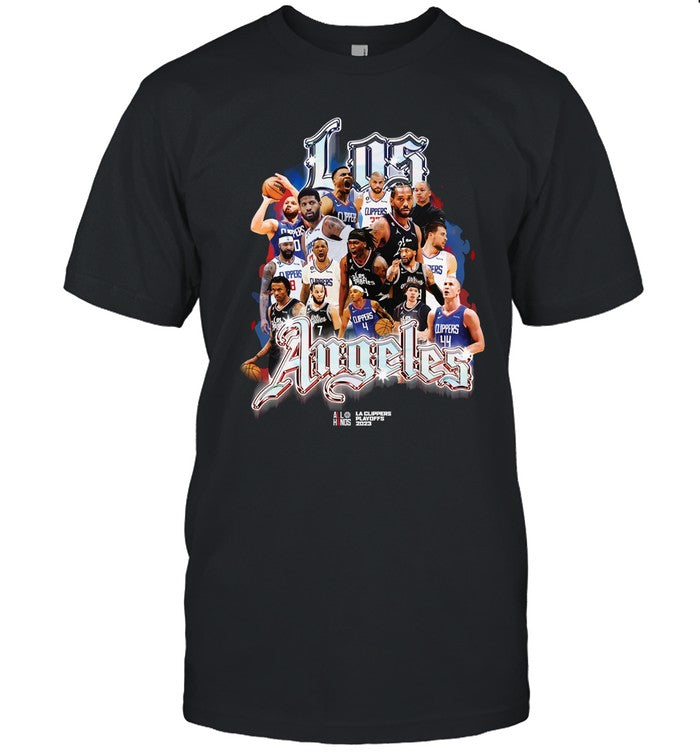 LA Clippers Playoff Roster 2023 T-Shirt