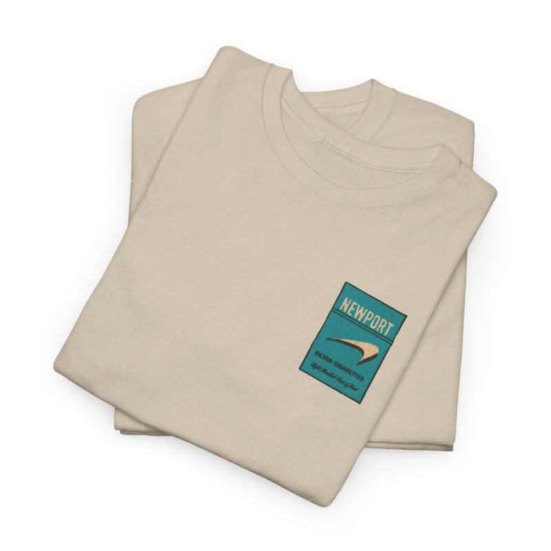 Vintage Newport Tee - Cotton Streetwear Shortsleeve