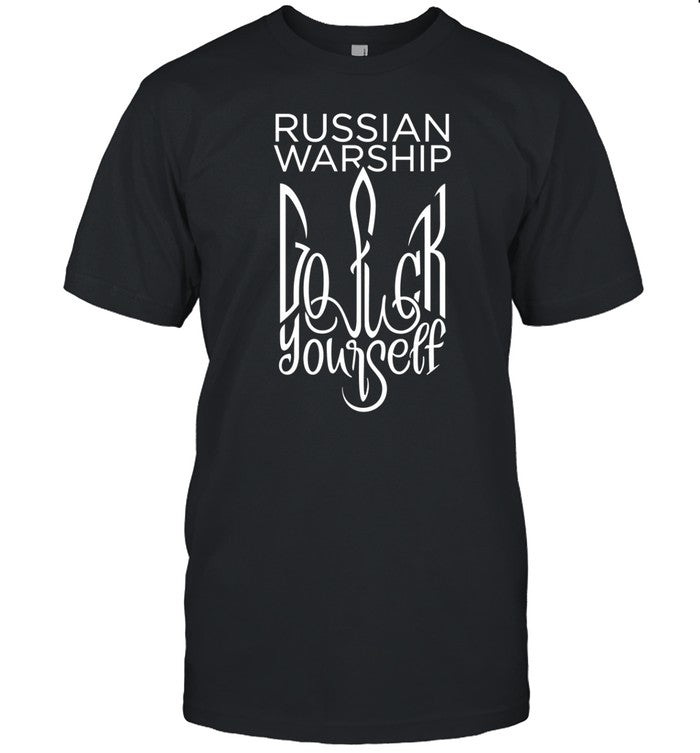 Russian Warship Go Fuck Yourself Coat Of Arms Shirt